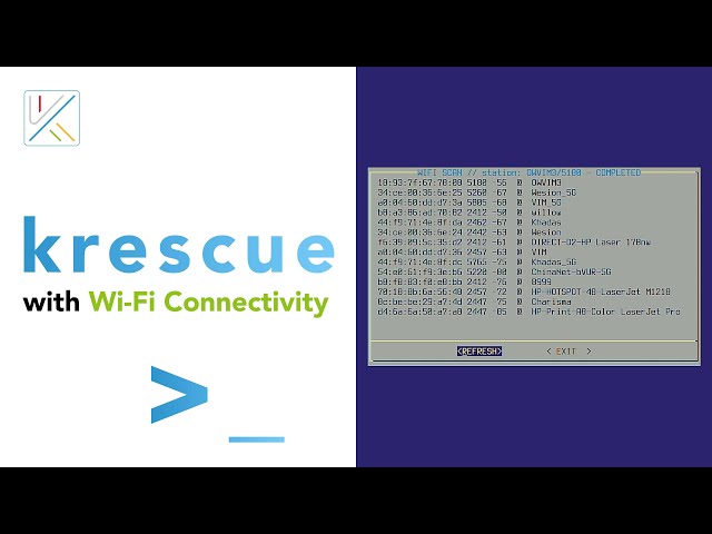Krescue with Wi-Fi