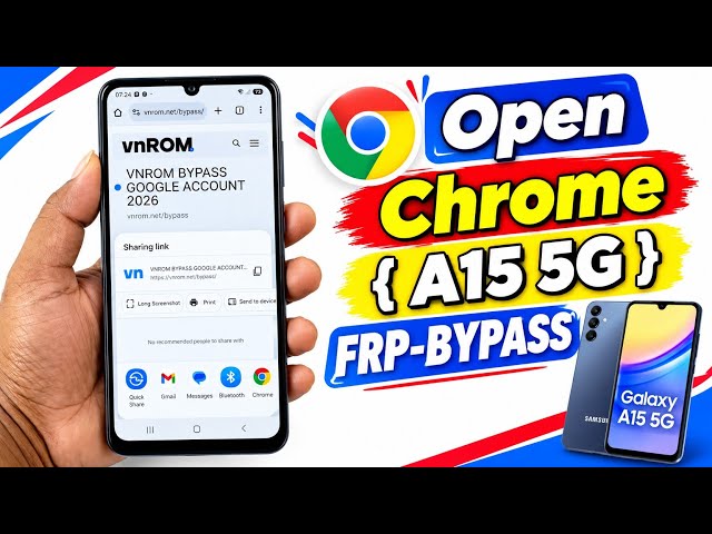 Samsung Galaxy A15 5g Frp Bypass Android 14/15 Without Pc | Open YouTube | Samsung Frp Bypass 2026