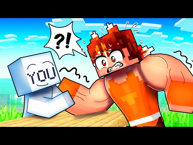 You are 100% SUPER BUFF in Minecraft