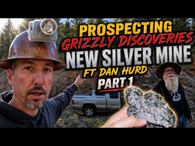 We Found BONKERS HIGH Silver in This Abandoned Mine!! Grizzly Discoveries Part 1