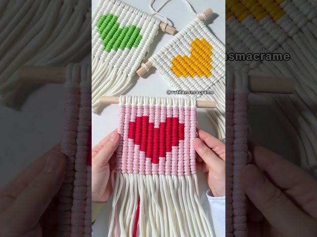How to Make a Heart Wall Hanging l 하트 월 행잉 만들기