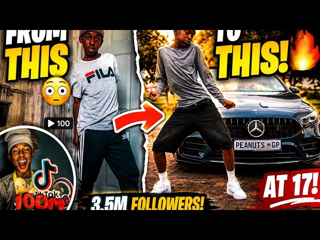 How “Peanuts” Became One of South Africa’s MOST Followed Teenagers 🇿🇦🔥