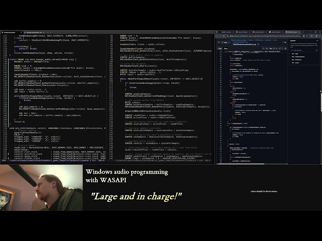 Windows audio programming with WASAPI