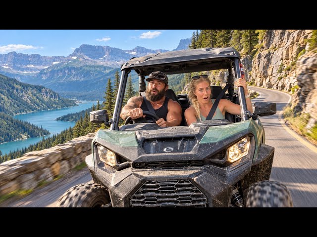 British Couple Visit GLACIER NATIONAL PARK for the First Time!