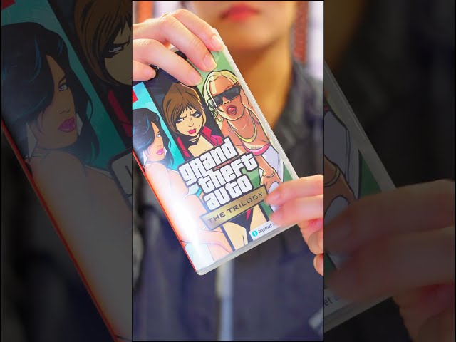 Unboxing Grand Theft Auto The Trilogy 🎮 #asmr #gaming #unboxing #nostalgia