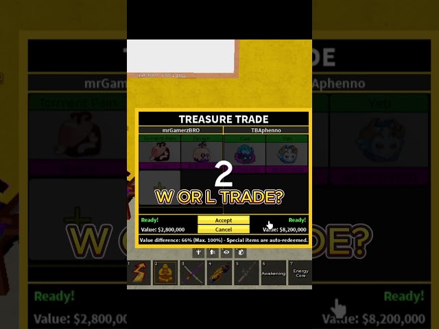 WIN OR LOSE TRADE? 😱  #roblox #trending #bloxfruits #gaming #shortsfeed #fyp #viralshorts #