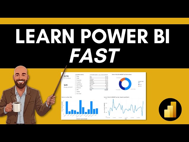 Power BI Tutorial for Absolute Beginners