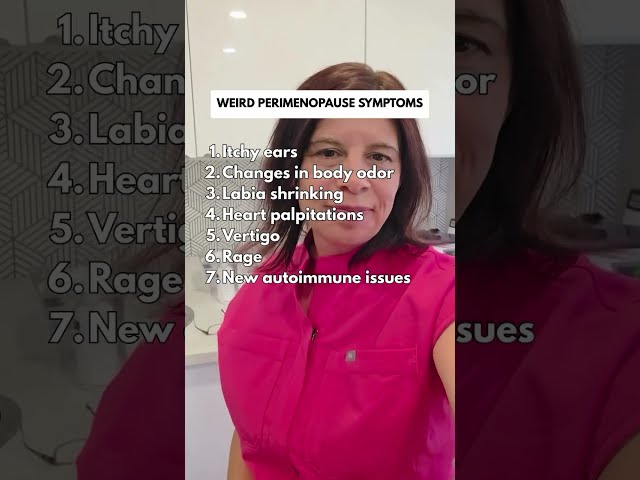 Weird Perimenopause Symptoms No One Warned You About!