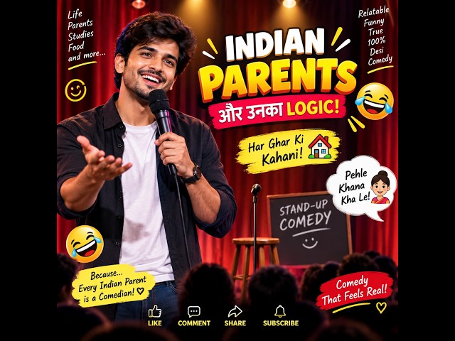 😂 Indian Parents और उनका Logic! | Stand-Up Comedy | हर घर की कहानी