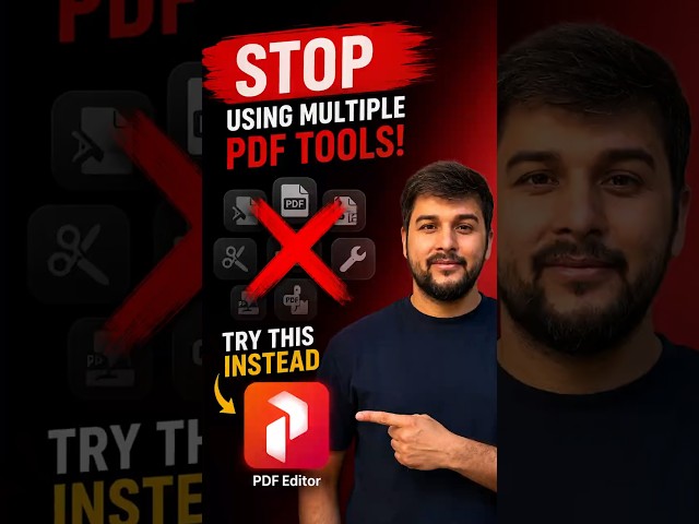 Best PDF Editor for Windows (2026) | Edit, Convert, Merge, Sign & OCR PDFs