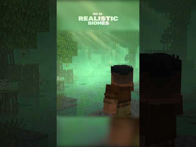 An immersive atmosphere in every #Minecraft biome with stunning visual and audio effects!