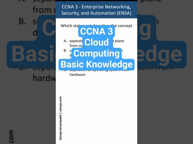 Cloud computing - CCNA Bite 51
