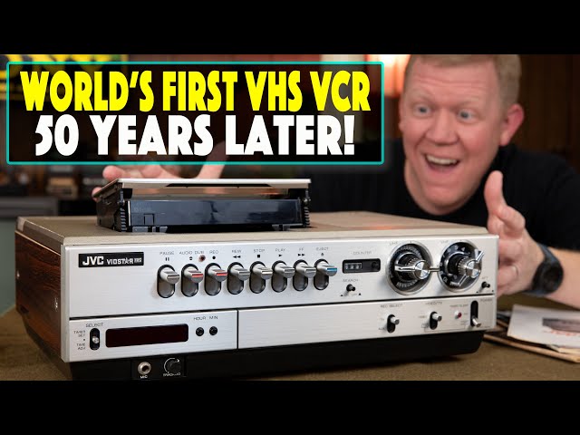 The World's First VHS VCR: JVC HR-3300