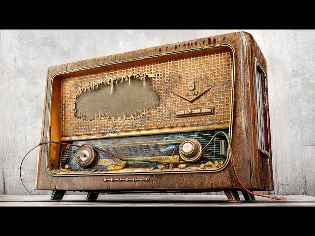 Grundig 1958 | One of the Most Beautiful Radios Ever Made
