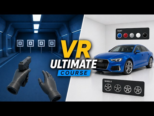 Become a VR Developer in Unreal Engine 5 | Full Beginner to Pro Course