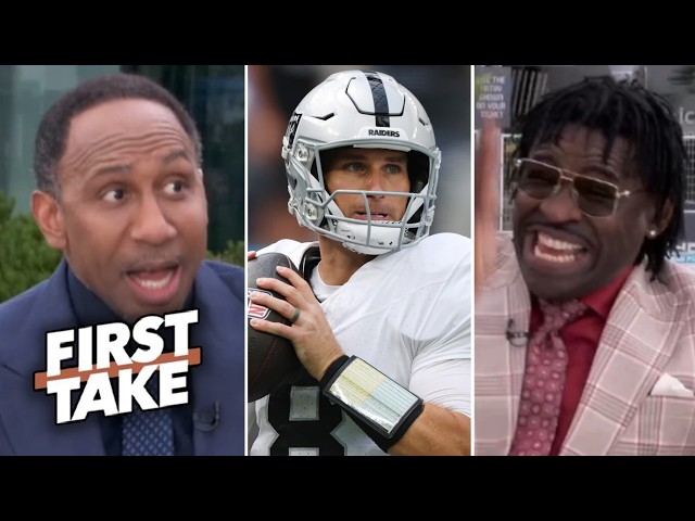 FIRST TAKE | Stephen A. reacts to Kirk Cousins outplaying Justin Herbert as Raiders def. Chargers