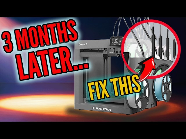 I Still Recommend the FlashForge Creator 5… But There’s a Catch