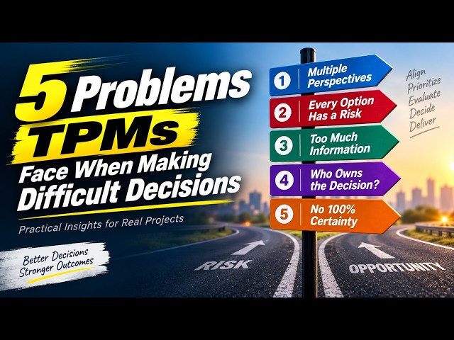 The Project Manager Has All the Information — But Still Can't Make the Decision.
