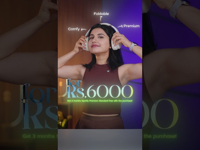 I tested a ₹6000 Foldable Headphone (with Mic) & LIKED it! #shorts