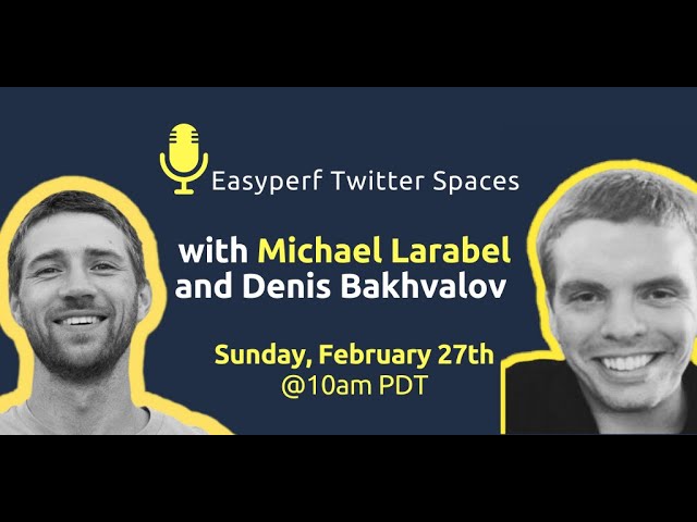 TwitterSpaces with Michael Larabel