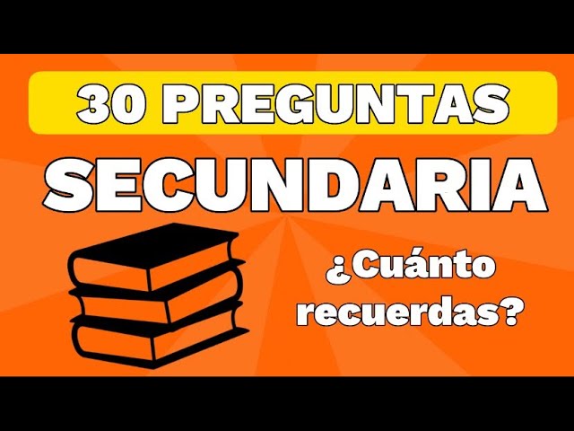 ✏️High School Test | 30 Questions We Should All Know How to Answer 🤓🧠