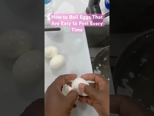 Perfect Peelable Eggs Every Single Time