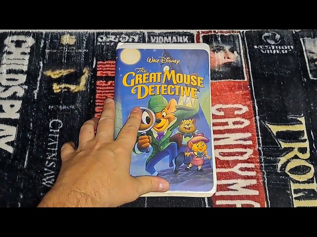 The Great Mouse Detective VHS Review
