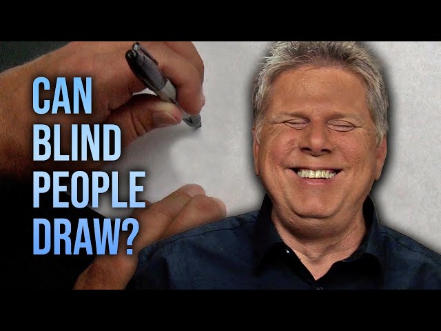 What Happens When A Blind Person Draws?
