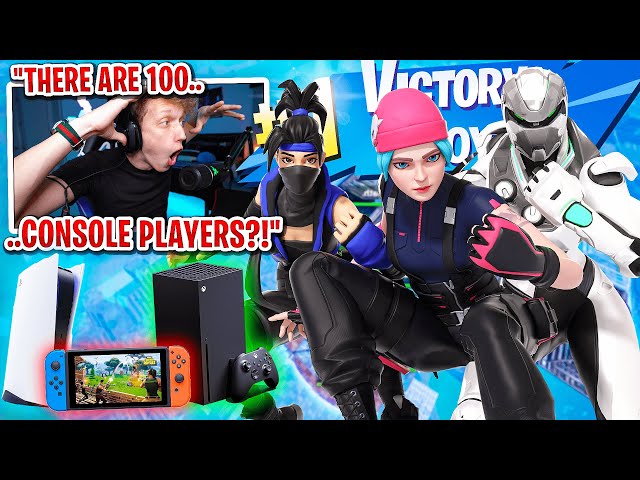 I got 100 CONSOLE PLAYERS to scrim for $100 in Fortnite... (PS5 vs XBOX vs SWITCH)