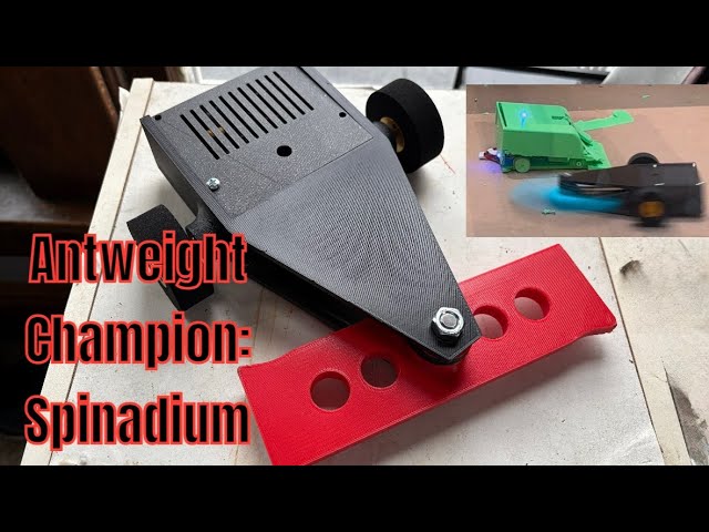 Plastic Antweight Combat Robot Champion: Spinadium - All Fights