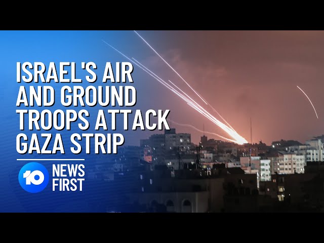Israel Launches Military Offensive On Gaza. I 10 News First