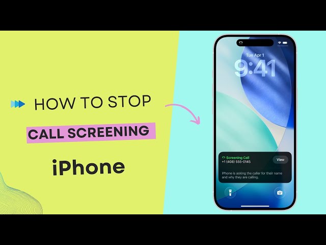 How to Turn Off Call Screening or Silence Unknown Numbers on iPhone