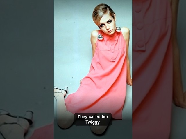 Why they called her the beautiful child #twiggy #fashionhistory