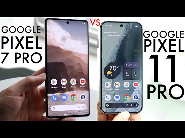 Google Pixel 11 Pro Vs Google Pixel 7 Pro! (Comparison) (Review)