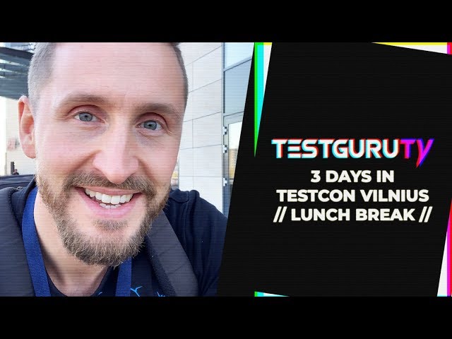 Manual or automated testing? Whats the difference? | TestguruTV #50 at TestCon Vilnius