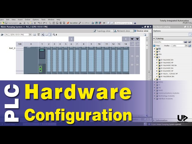Siemens PLC Training: Up & Running with Siemens PLC Programming (PLC Hardware Configuration)