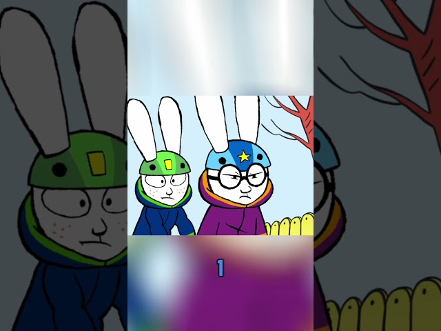 🌈 Hoppy Friends Family | Super Gaspard: Unbeatable Race Champion! #shorts