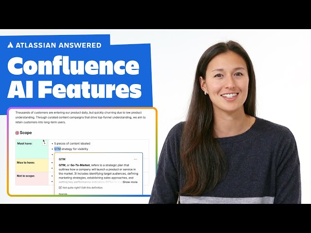 Top 4 Confluence AI Features! | Atlassian Answered