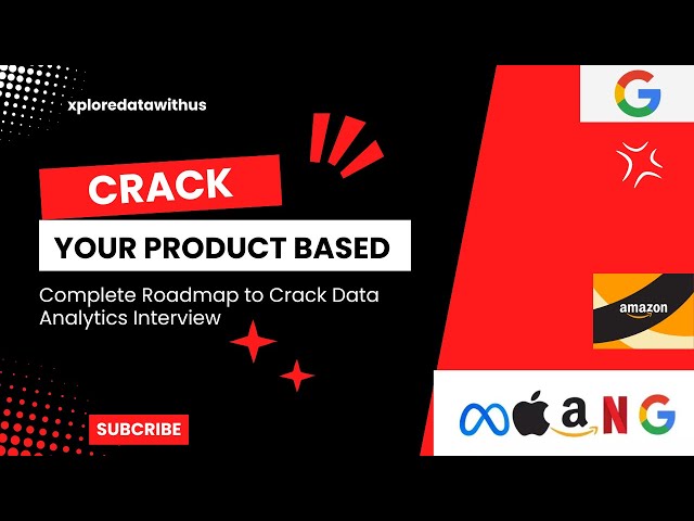 Complete Interview Roadmap for Data Analysis | Crack your Product Based | Guide by @Durgesh