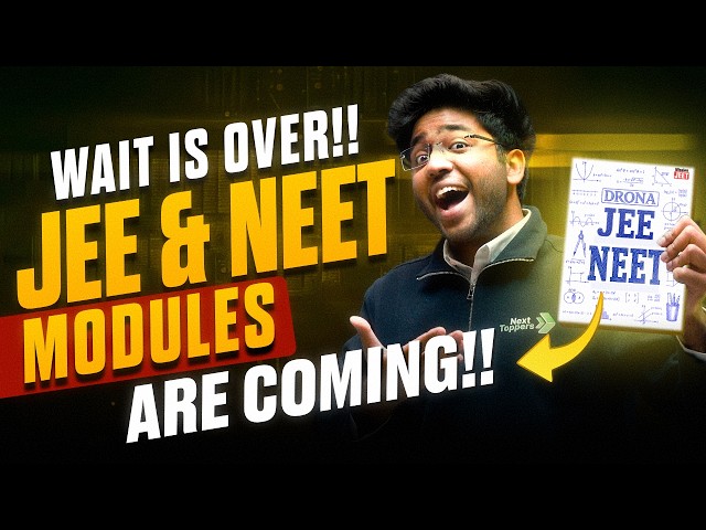 Wait is Over!! - JEE & NEET Modules Are Coming 🔥 | Check Description