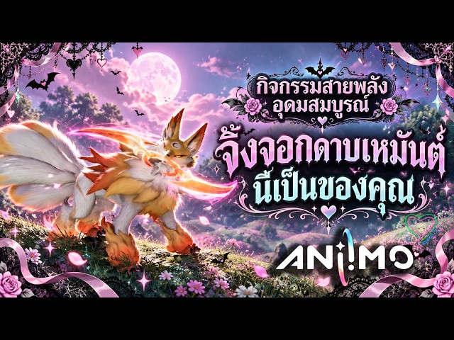 Aniimo กิจกรรมสายพลังอุดมสมบูรณ์ จิ้งจอกดาบเหมันต์นี้ เป็นของคุณ