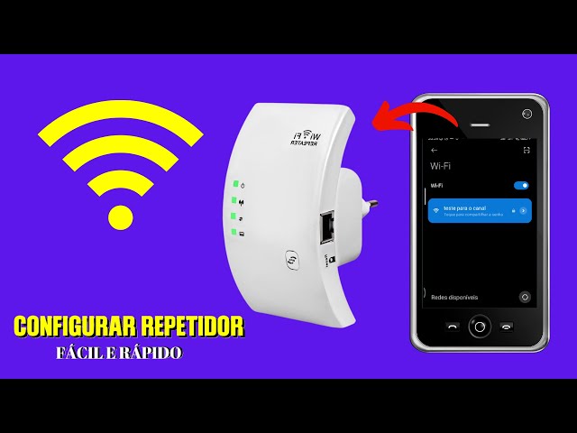 HOW TO INSTALL AND CONFIGURE A WIFI REPEATER USING YOUR PHONE 2023
