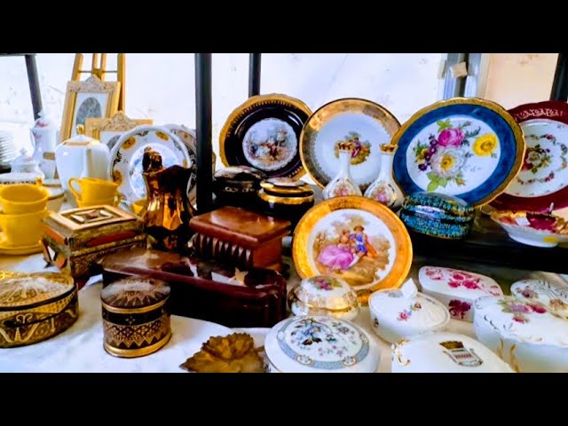 Paris France 🇨🇵 Best Flea Market Finds in France | Vintage Treasures 🪞 You Won't Believe These Fl...