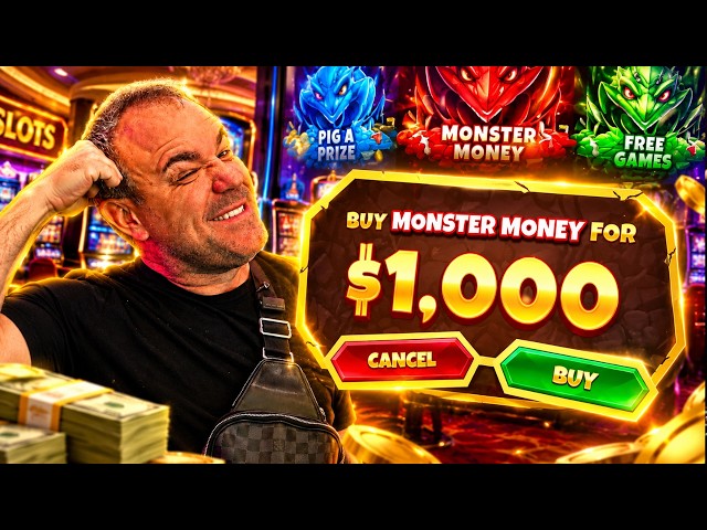 She Found A New Slot In VEGAS That Let's Us Bet $1,000 PER SPIN!