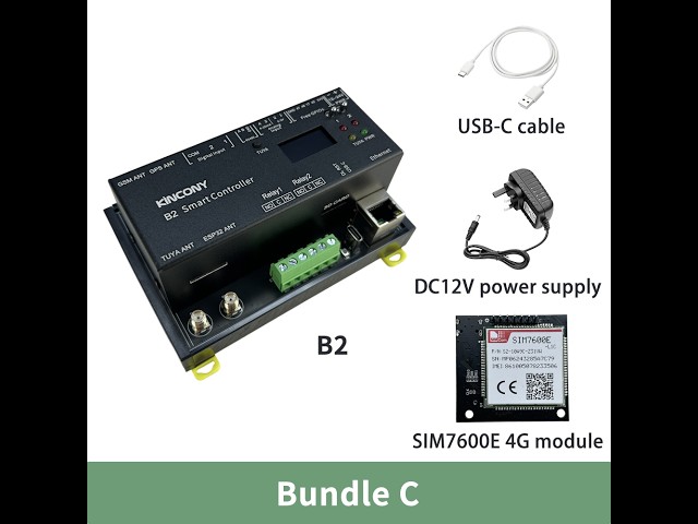 KinCony B2: ESP32-S3 Smart Controller for Home Assistant & IoT