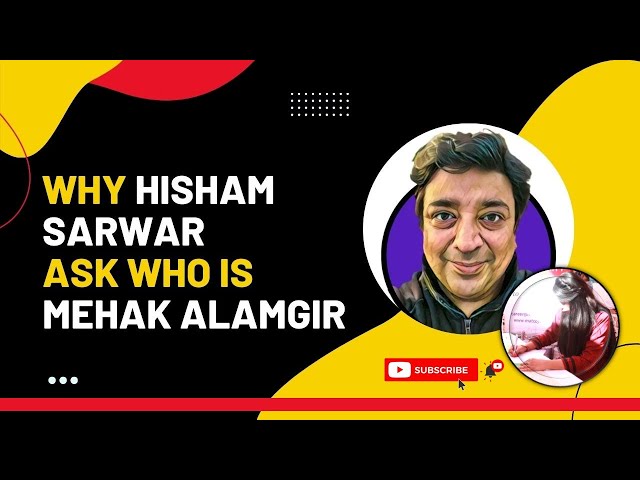 Why Hisham Sarwar Ask Who Is Mehak Alamgir ? | Freelancing In Pakistan