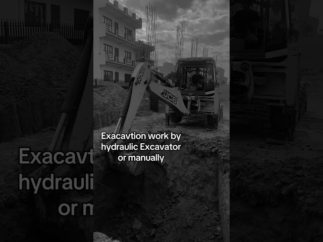 Know about Excavation process/ Method #construction #footing #buildingservicesengineering