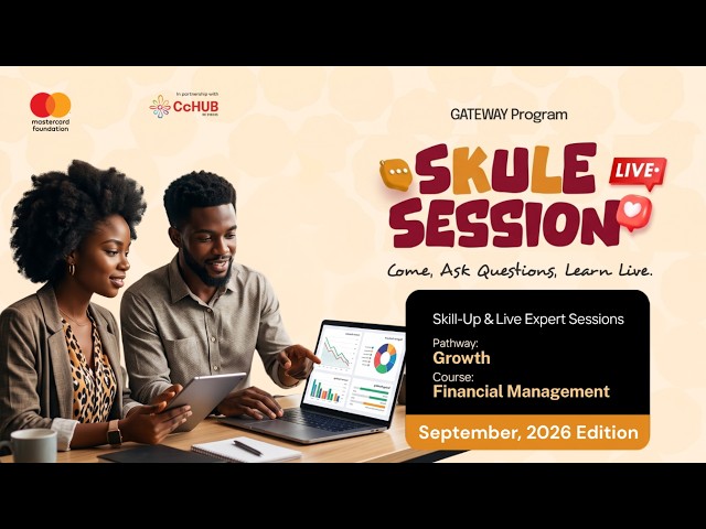 Sept '26 | Ask Your Trainer LIVE | Financial Management Q&A | Skill-Up & Live Expert (SKULE) Session