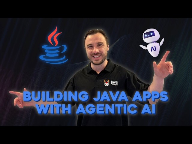 Building Java Apps with Agentic AI - Episode 1