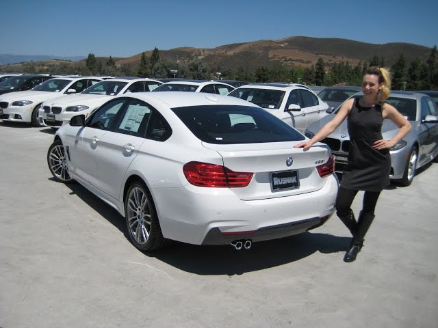 NEW BMW 428I Gran Coupe M Sport - 19" M Wheels Review - Coral Red Interior!